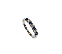 Anello Giorgio Visconti Donna in Oro bianco Zaffiro 0.20 Ct GV AB16384Z - GV AB16384Z